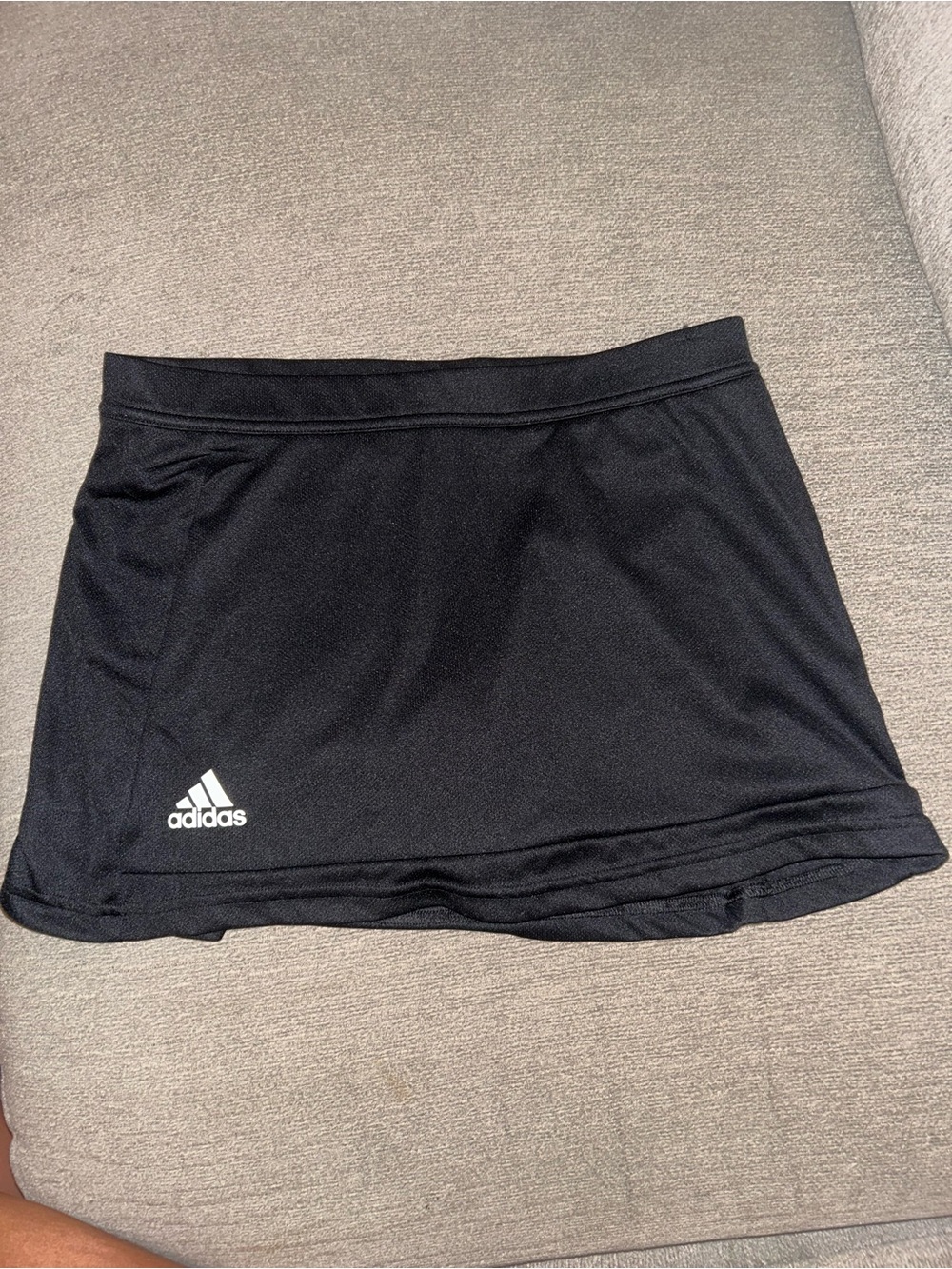 adidas Black Sport Skort with White Logo